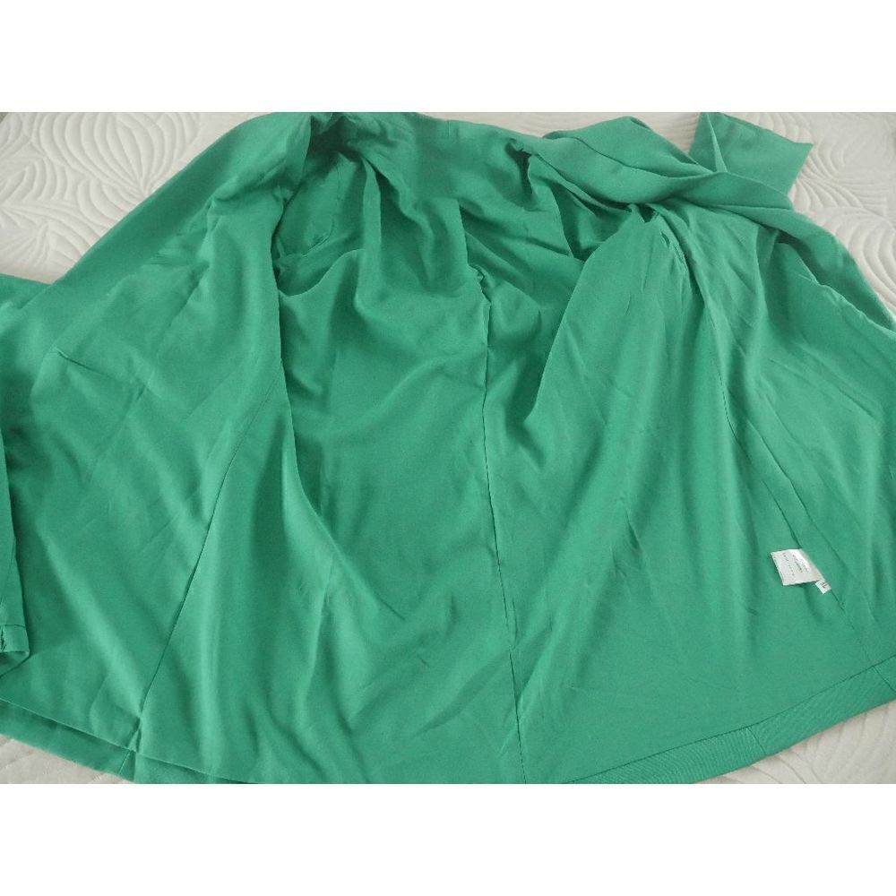 Z Avenue | Green Shawl Lapel Blazer XL - Picture 6 of 10
